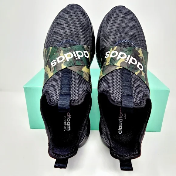 Camo Adidas Puremotion Adapt GY4464 Running Shoes, Sneakers, New Black, Size 8.5 - Picture 4 of 9